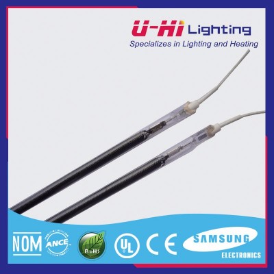 China Products custom carbon fiber quartz infrared tube/halogen lamp