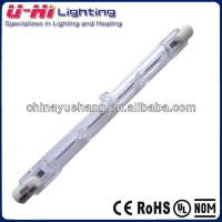 150W R7S double end tungsten halogen tube